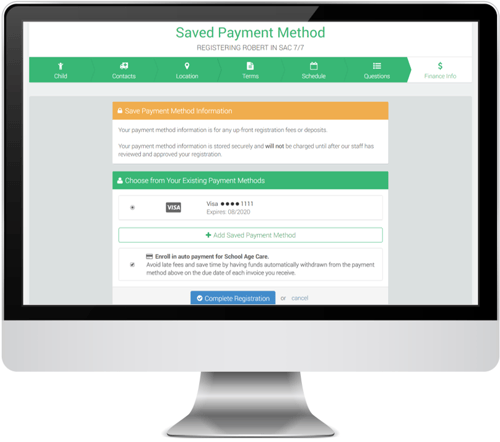 FP Saved Payment Method in PC