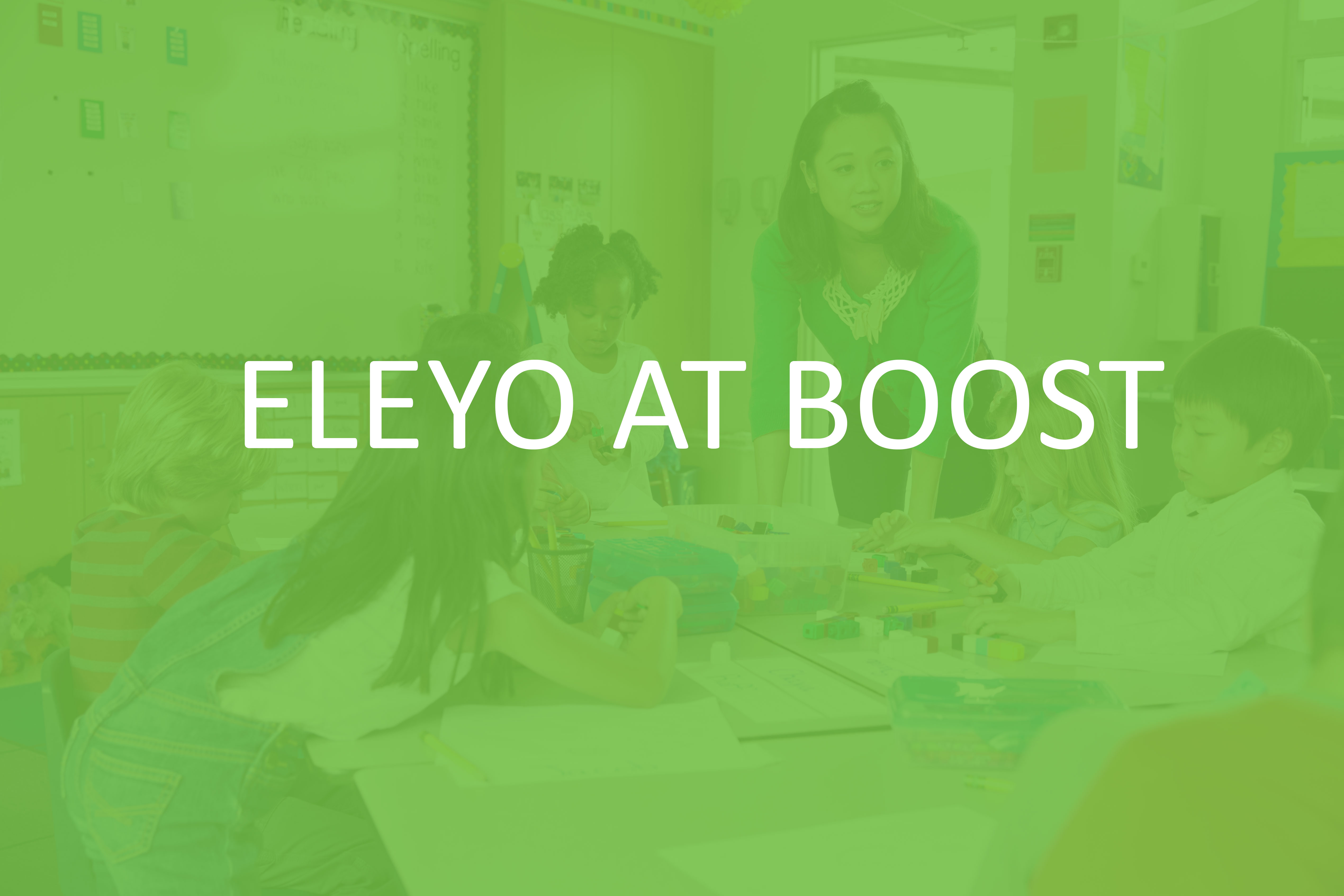 Eleyo at the '17 BOOST conference